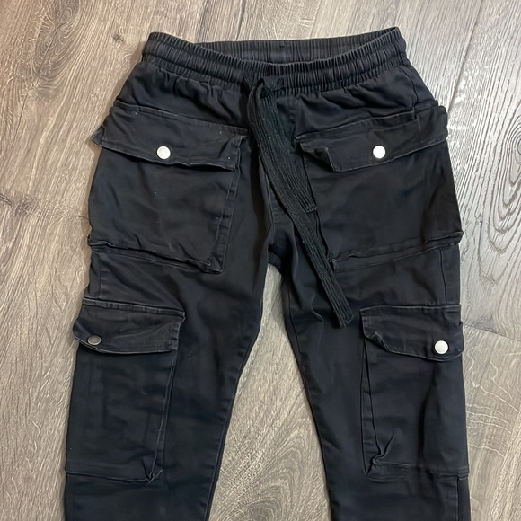 NovaMen Black Cargo pants Size S - Picture 2 of 7